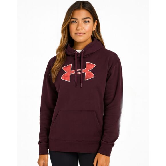 Under Armour Storm 1 Pullover Hoodie in Plum Purple – EUC Size Medium - Picture 1 of 4
